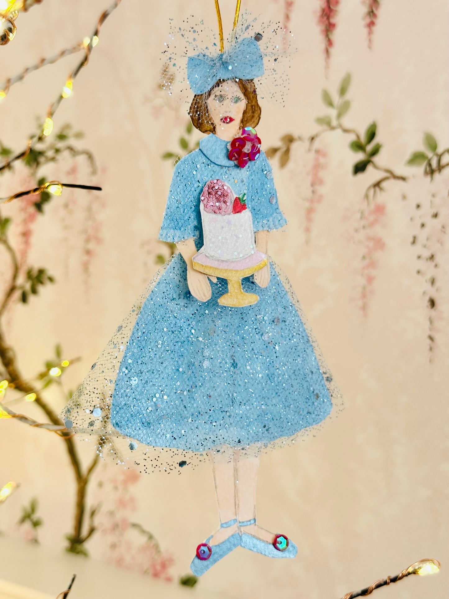 Vintage Style Paper Doll