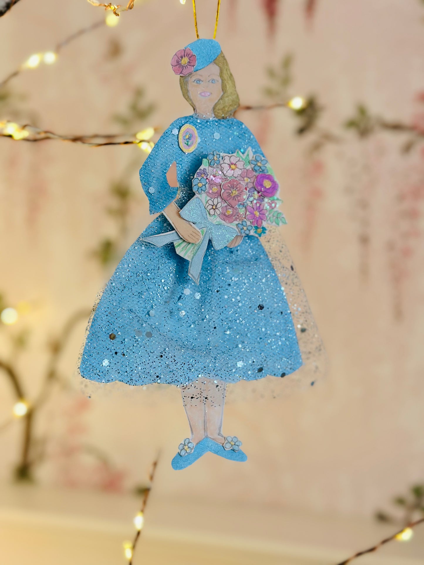 Vintage Style Paper Doll