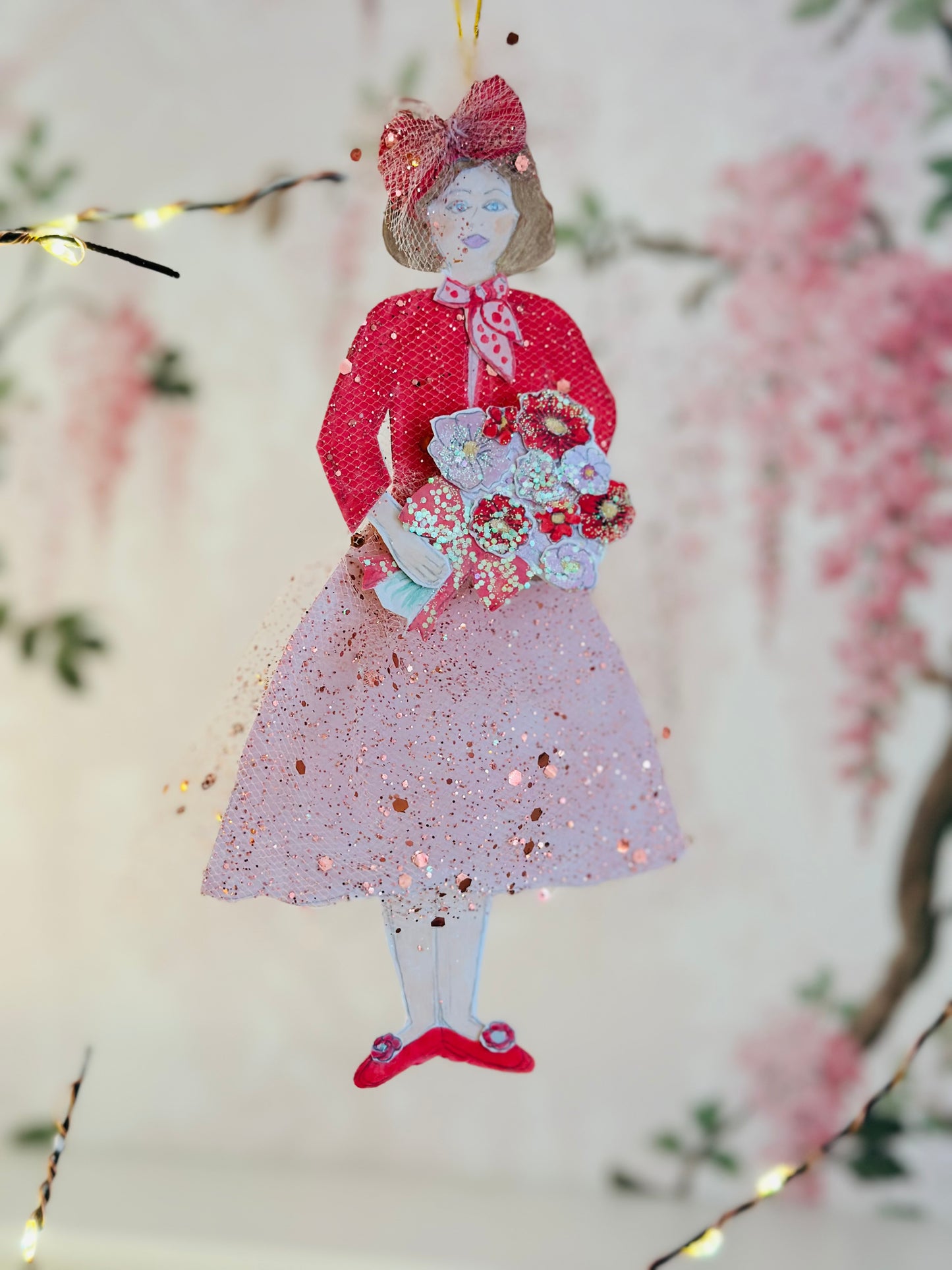 Vintage Style Paper Doll