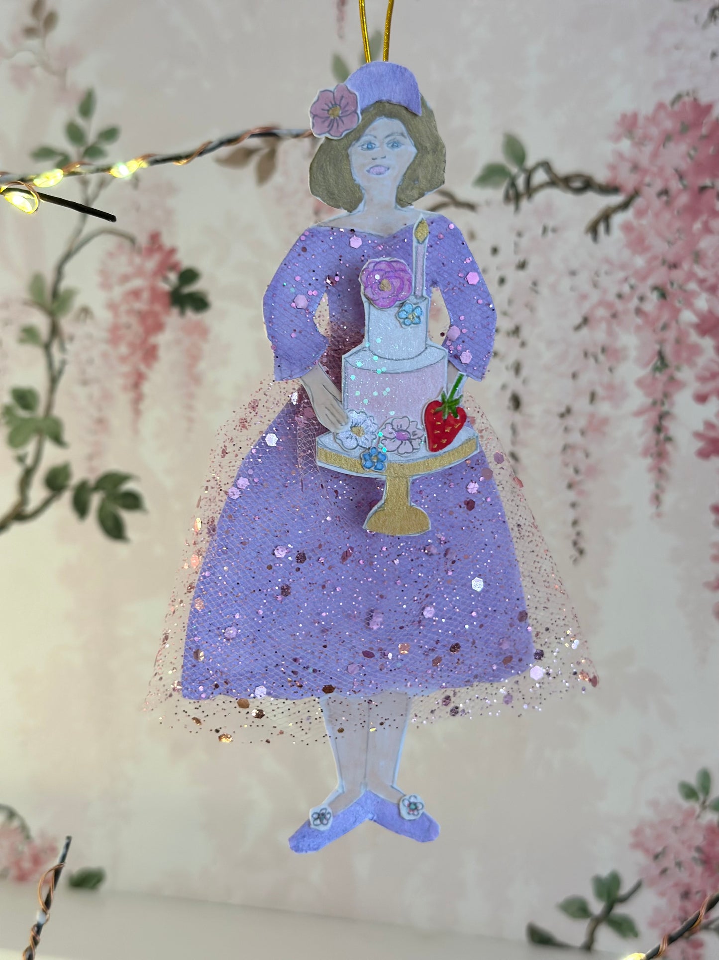 Vintage Style Paper Doll