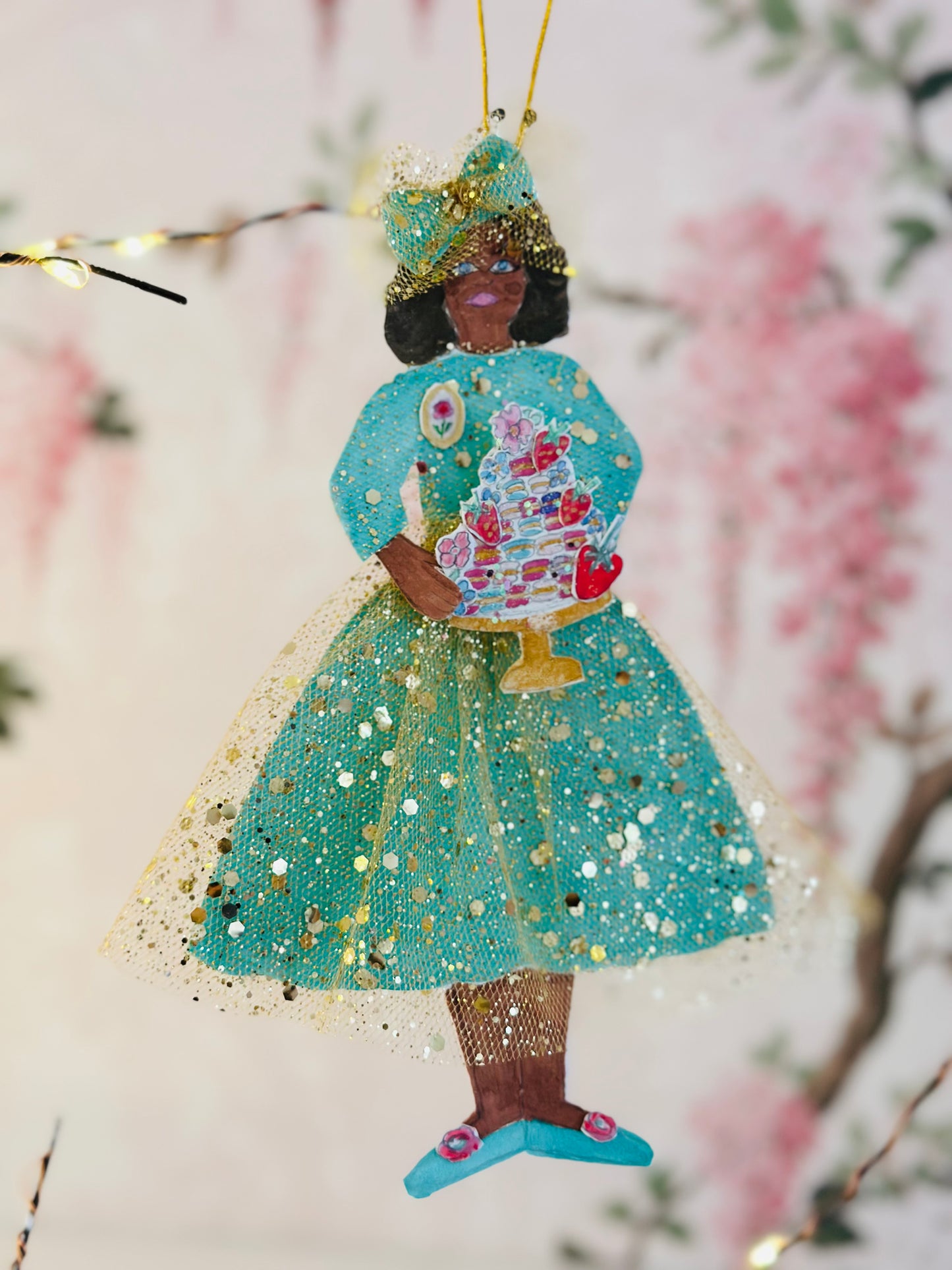 Vintage Style Paper Doll