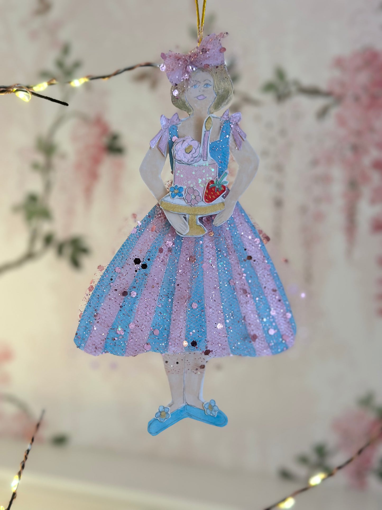Vintage Style Paper Doll