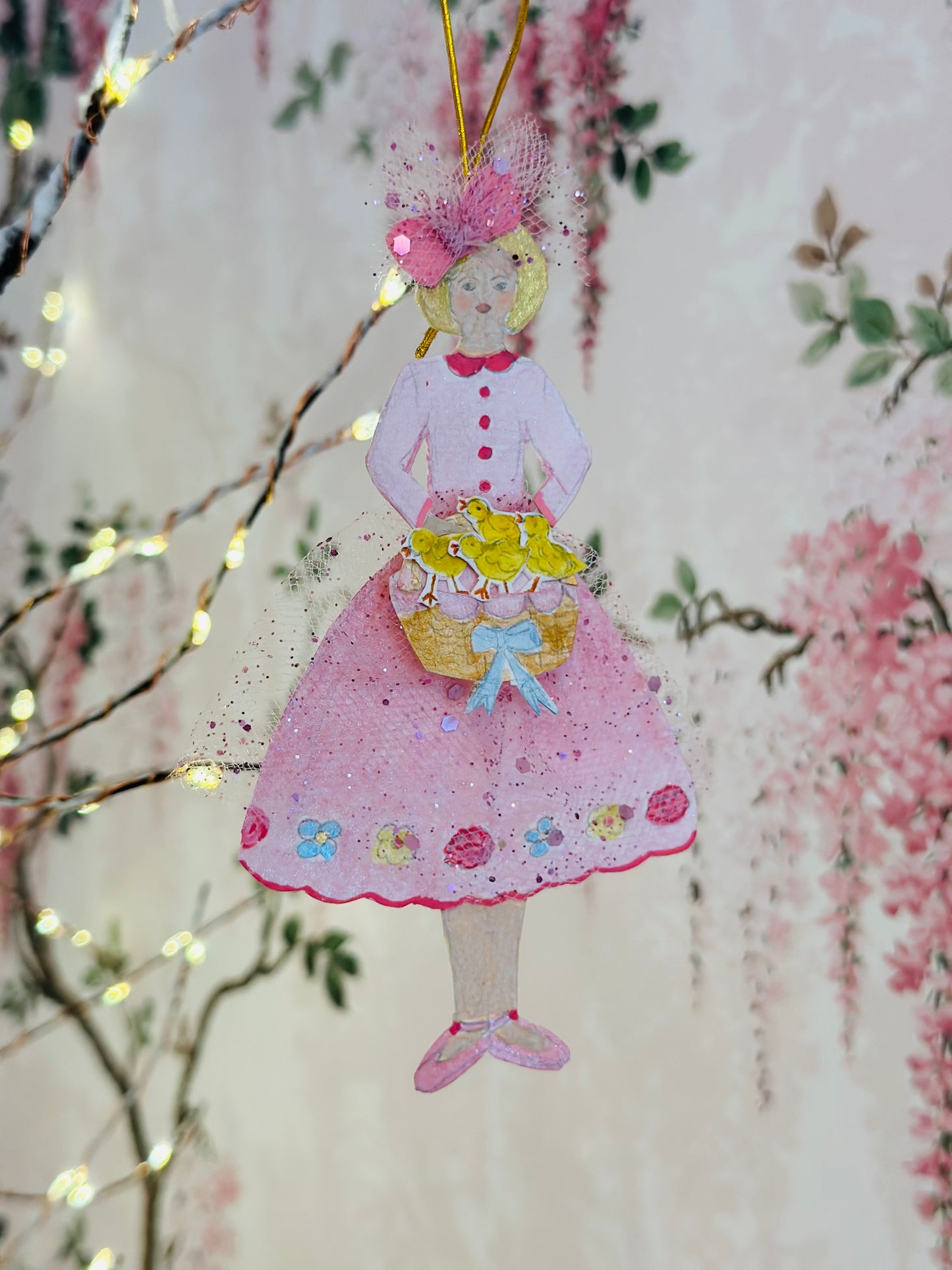 Vintage Style Paper Doll