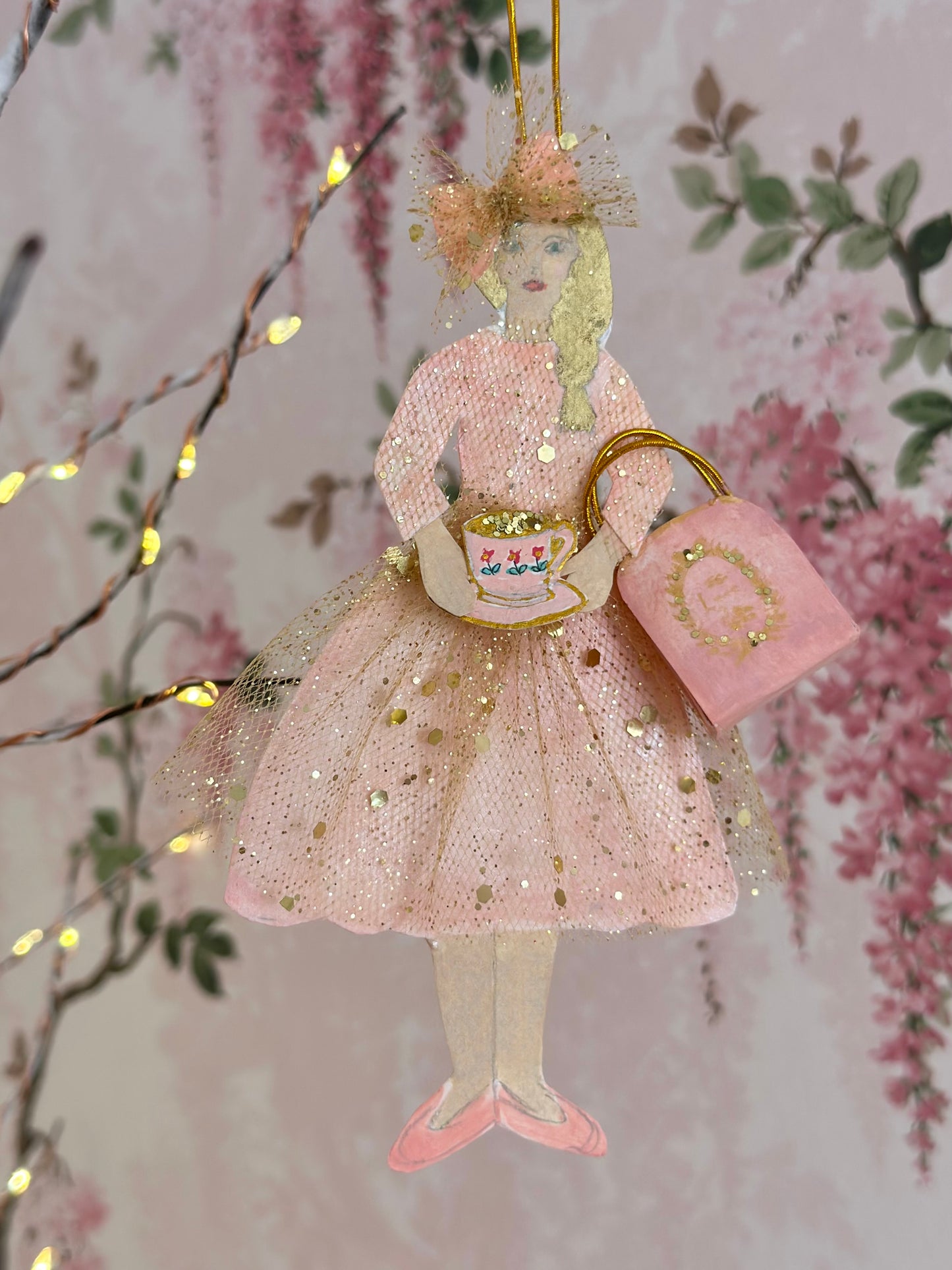 Vintage Style Paper Doll