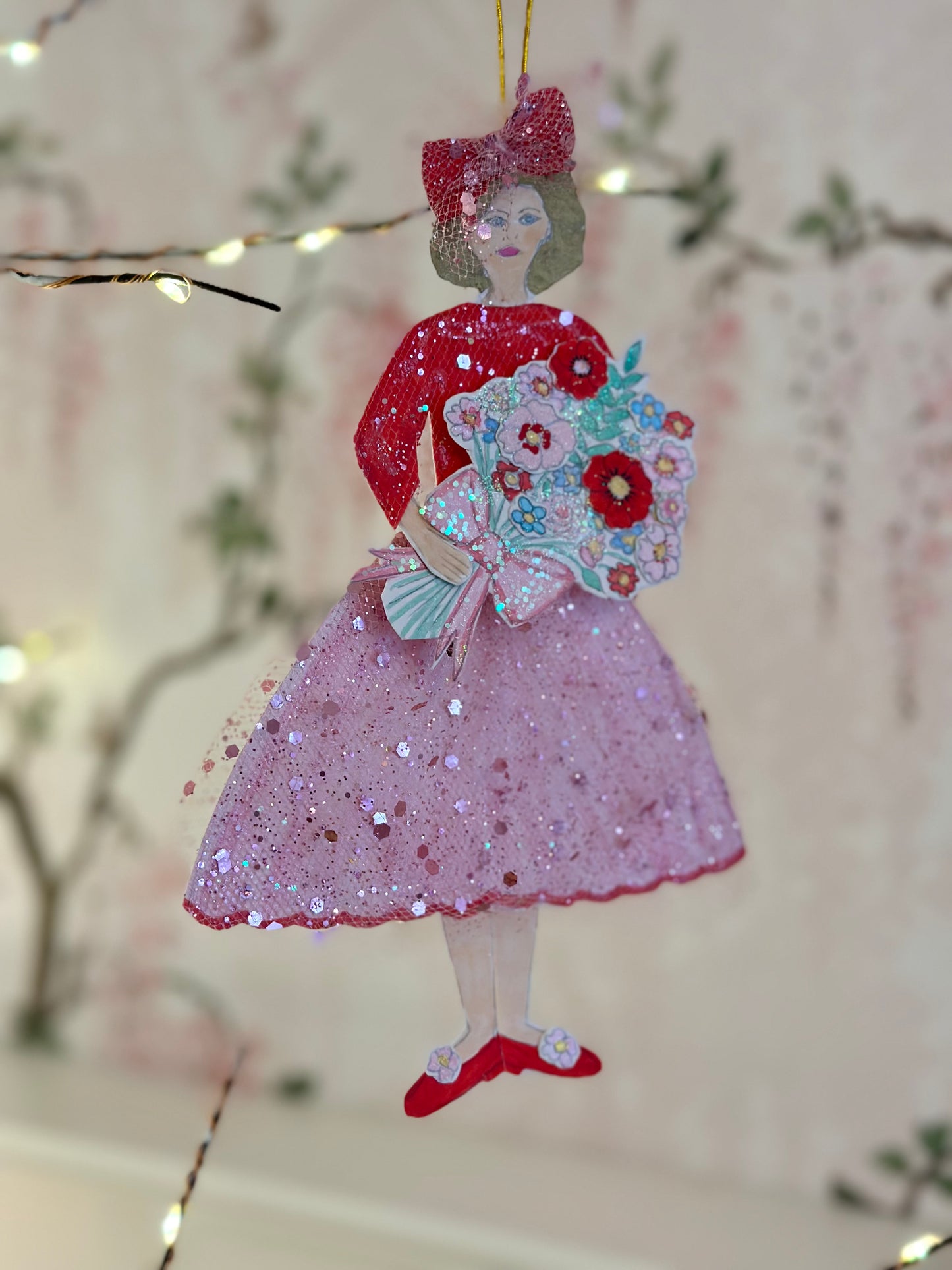Vintage Style Paper Doll