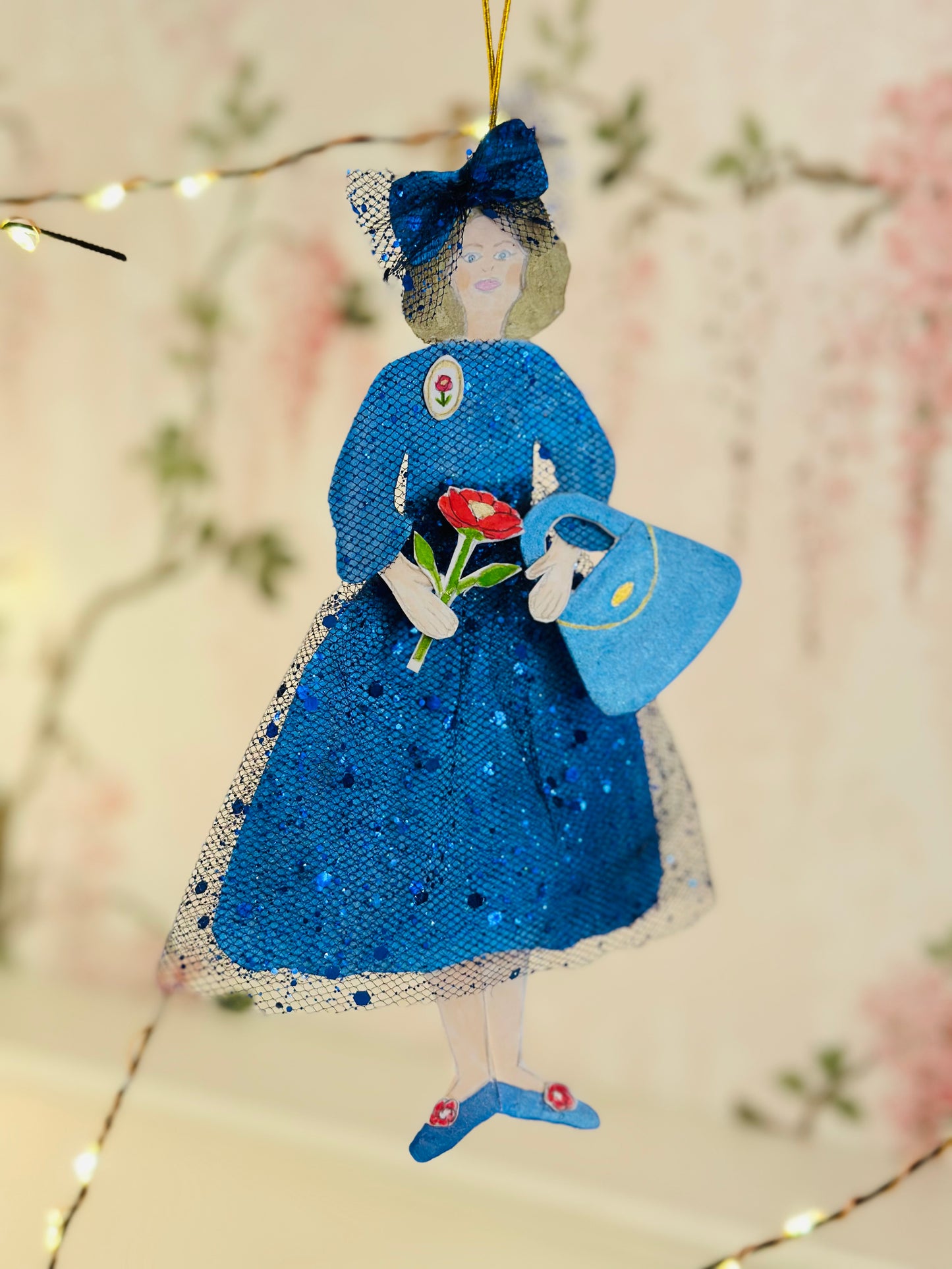 Vintage Style Paper Doll