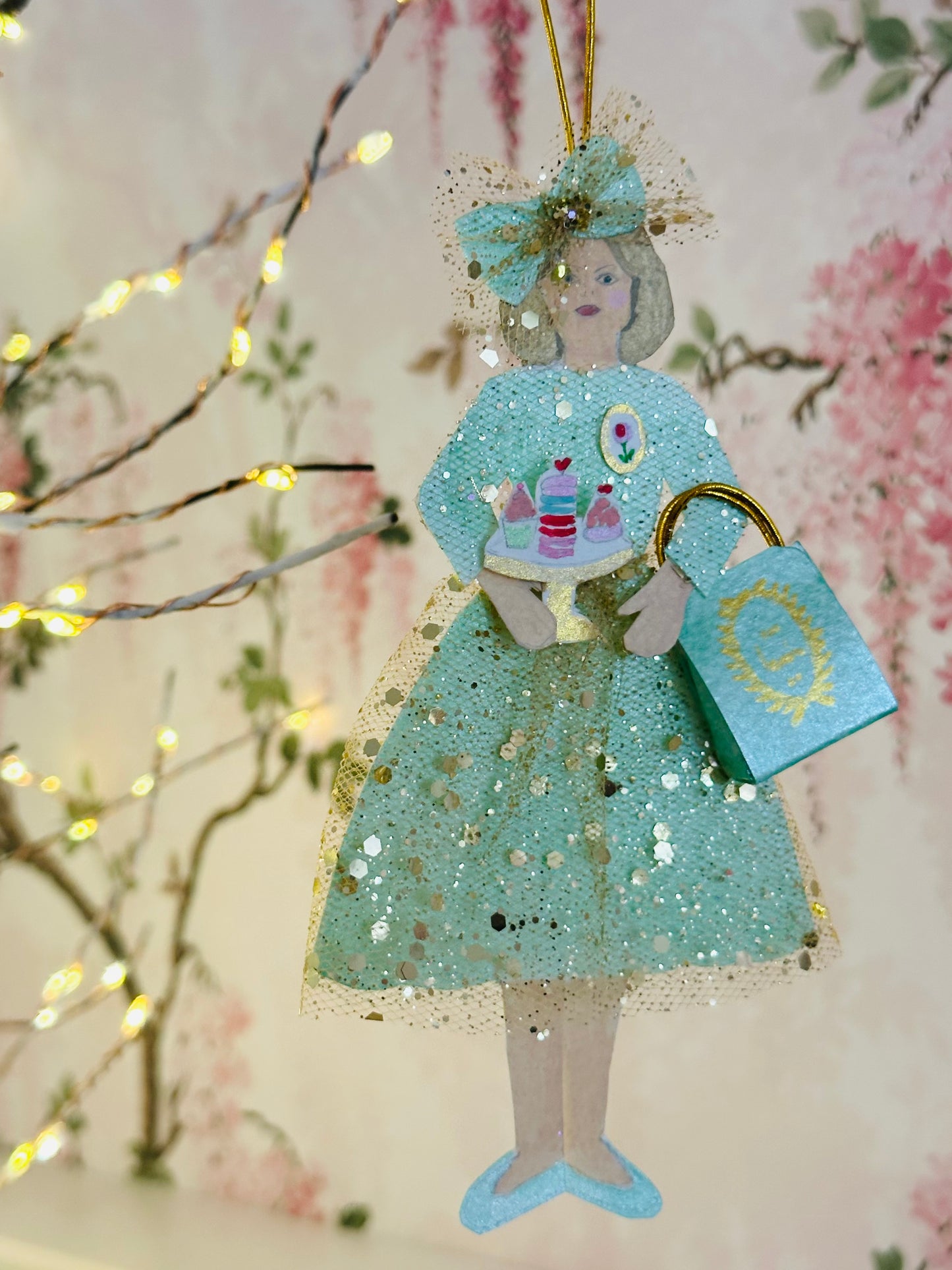 Vintage Style Paper Doll