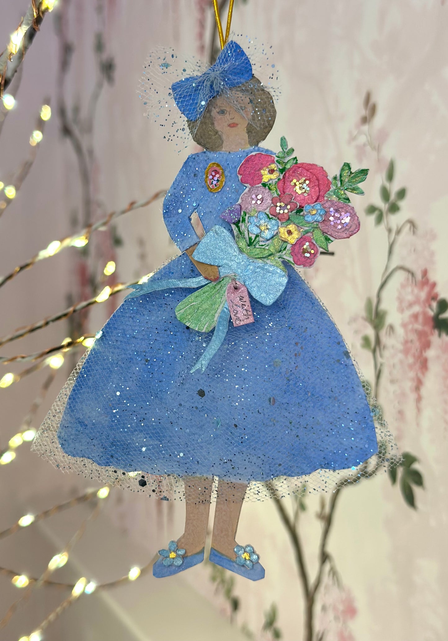 Vintage Style Paper Doll