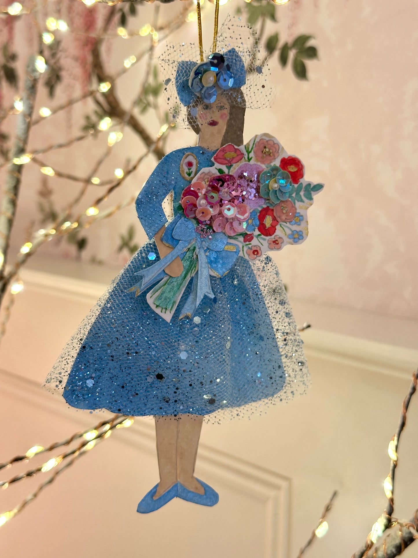 Vintage Style Paper Doll