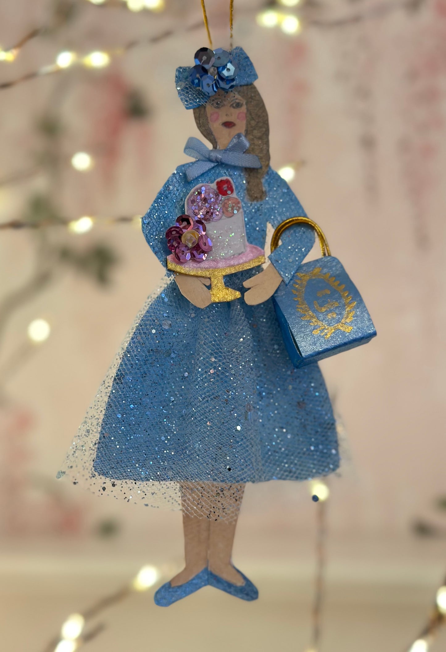 Vintage Style Paper Doll