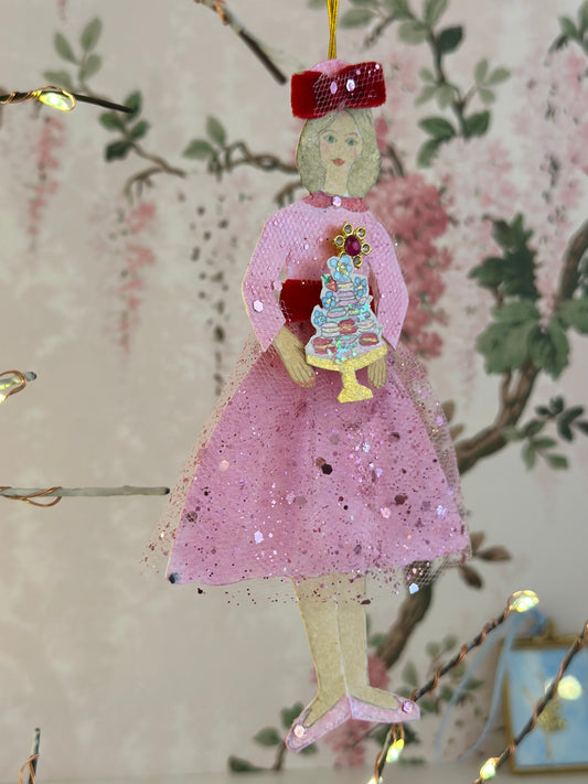 Vintage Style Paper Doll