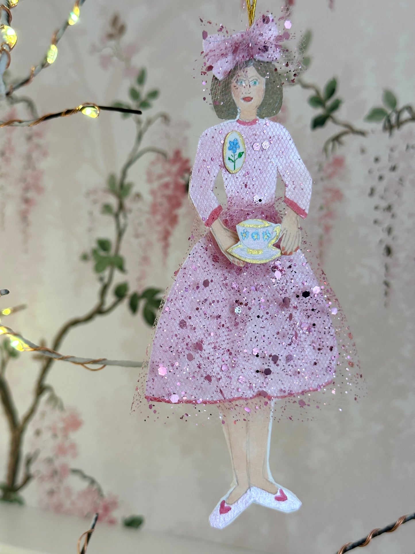 Vintage Style Paper Doll