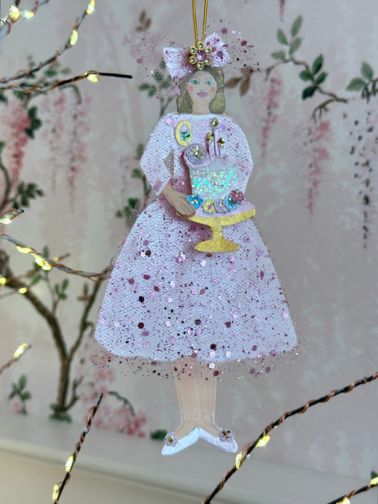 Vintage Style Paper Doll