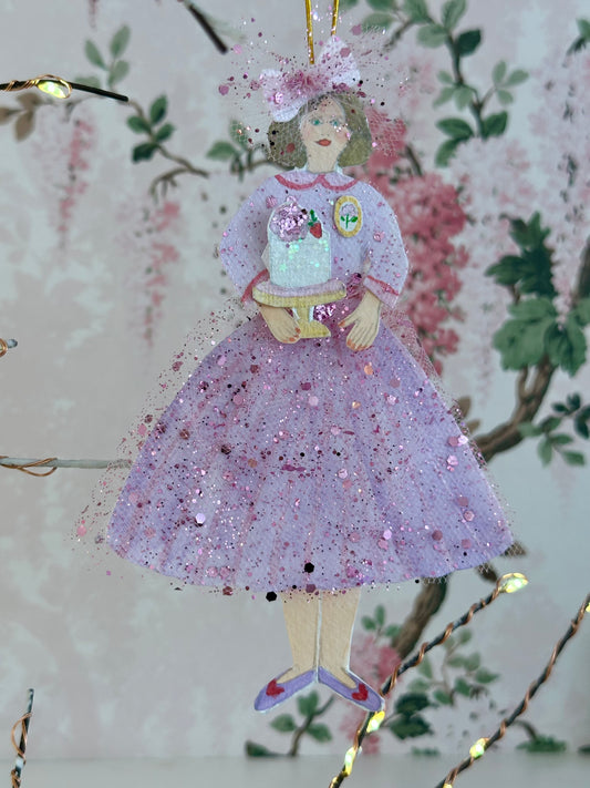 Vintage Style Paper Doll