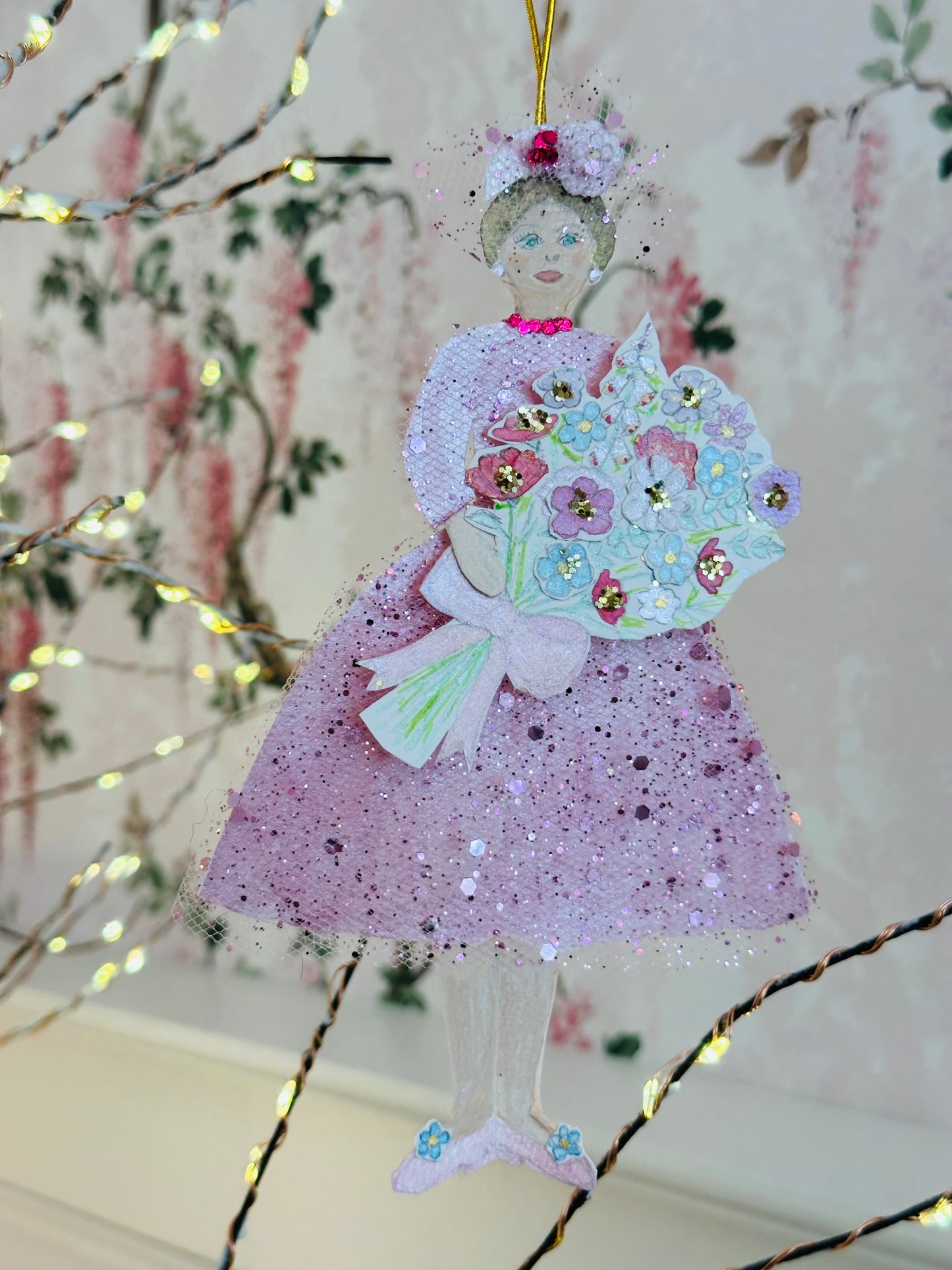 Vintage Style Paper Doll