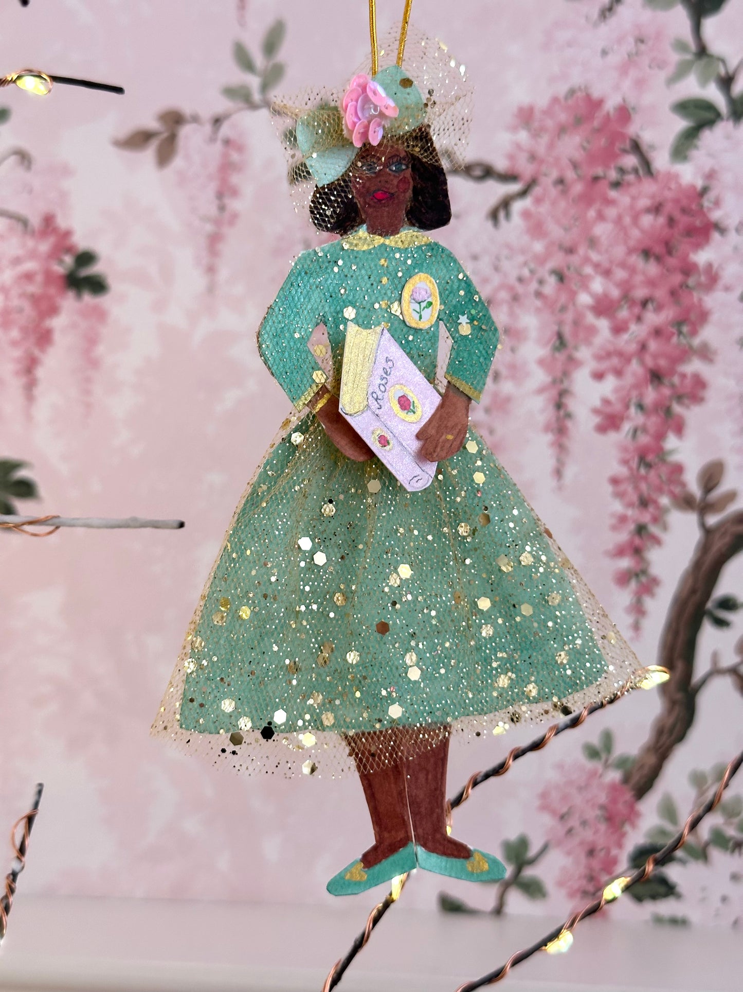 Vintage Style Paper Doll