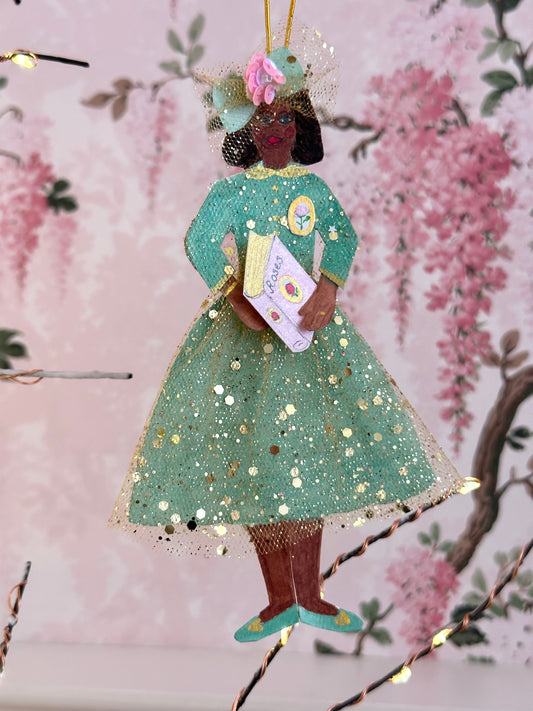 Vintage Style Paper Doll