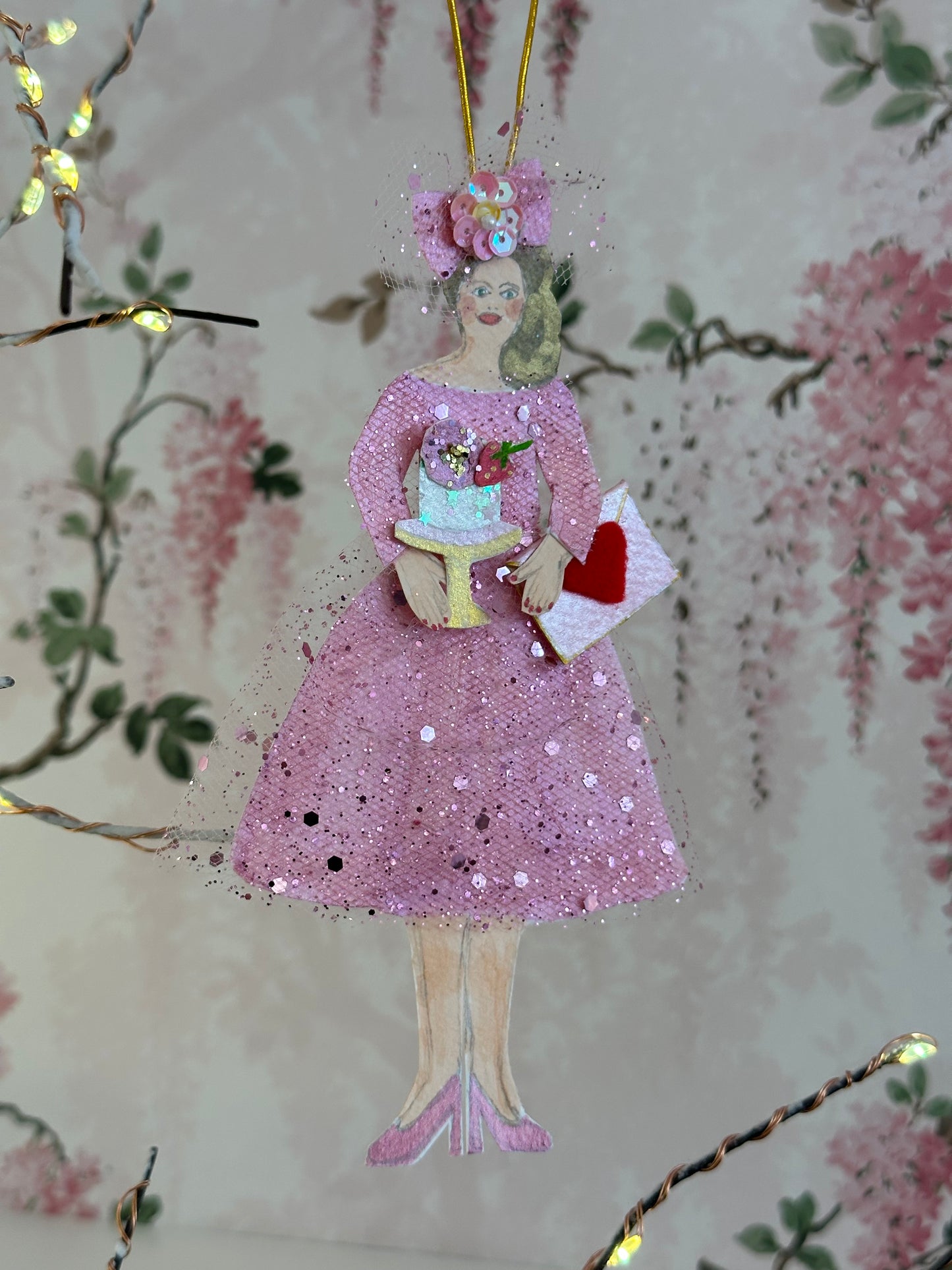 Vintage Style Paper Doll