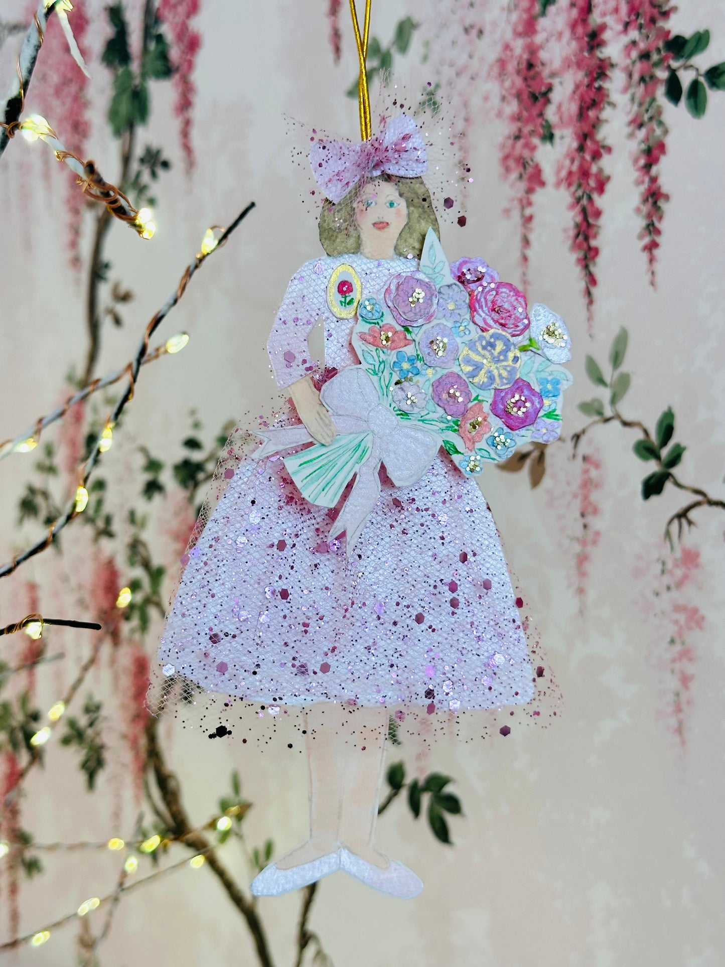 Vintage Style Paper Doll