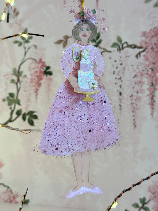 Vintage Style Paper Doll