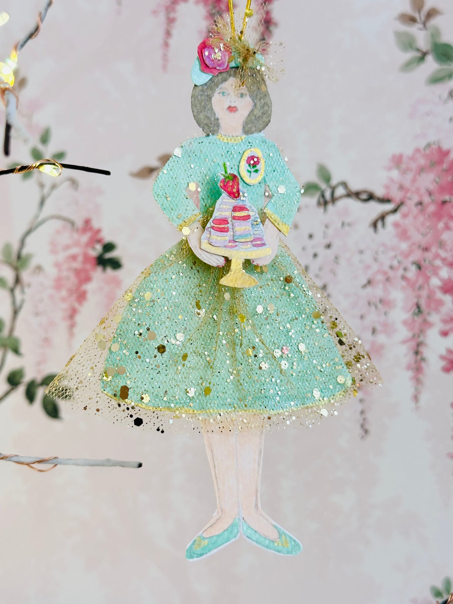 Vintage Style Paper Doll