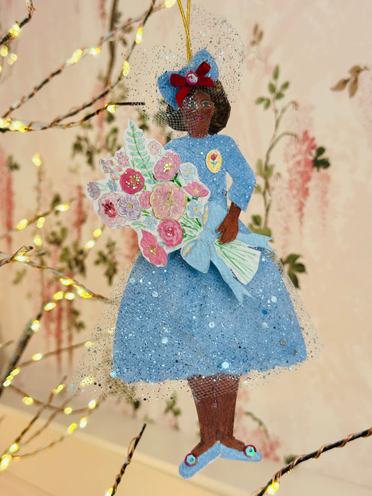 Vintage Style Paper Doll