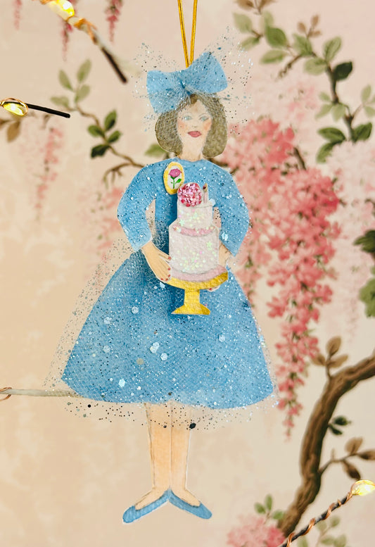 Vintage Style Paper Doll