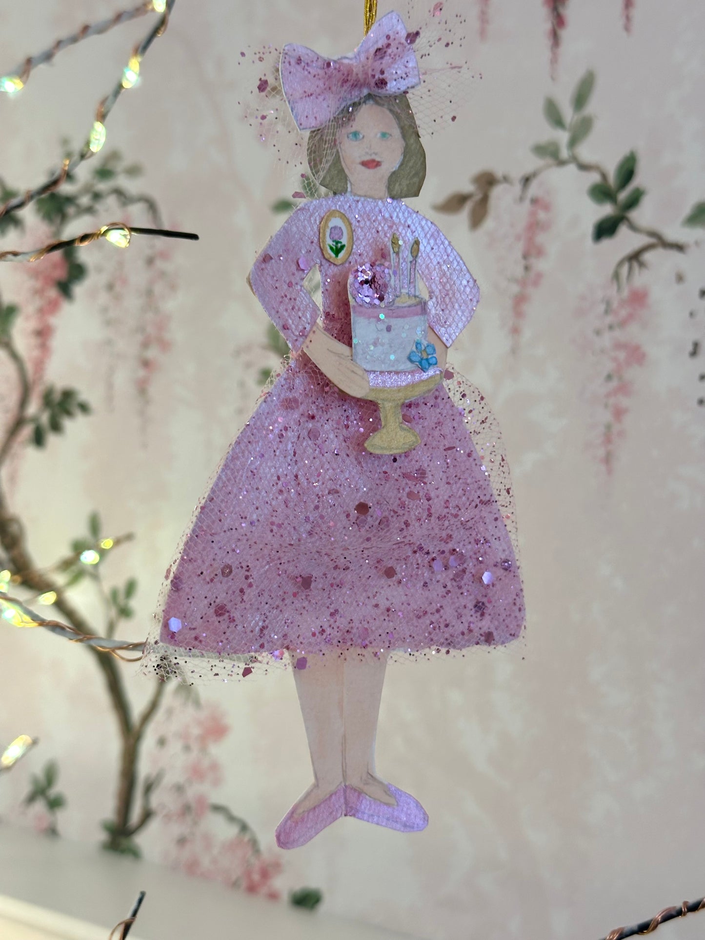 Vintage Style Paper Doll