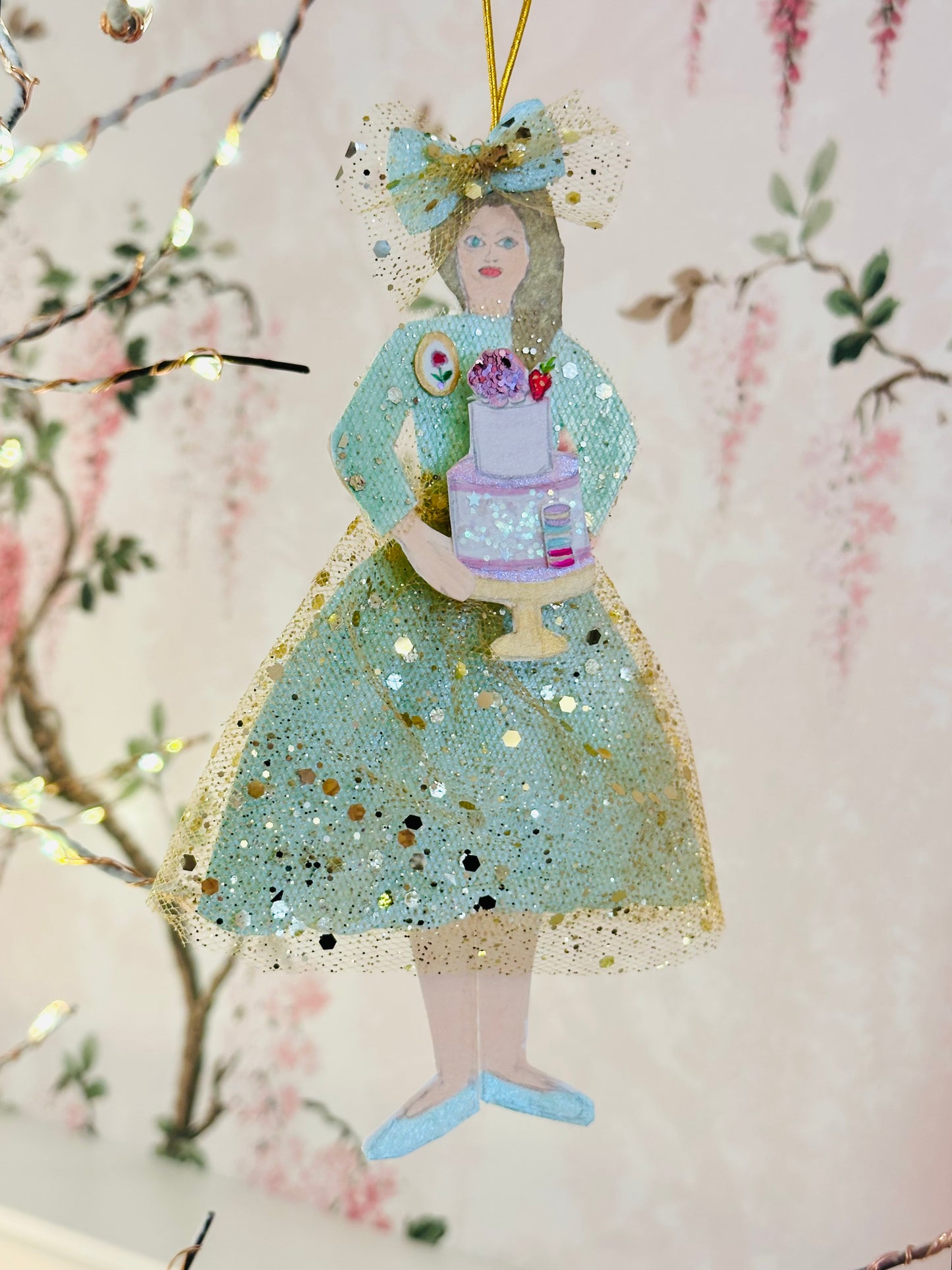 Vintage Style Paper Doll