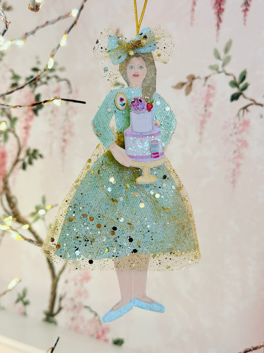 Vintage Style Paper Doll