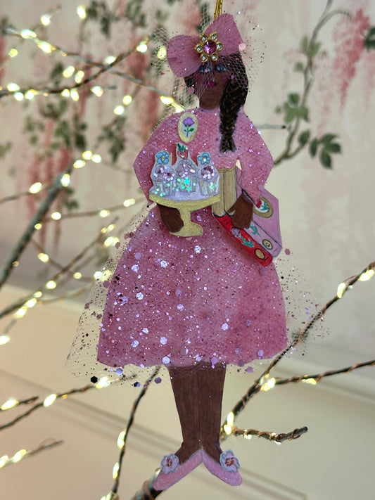 Vintage Style Paper Doll