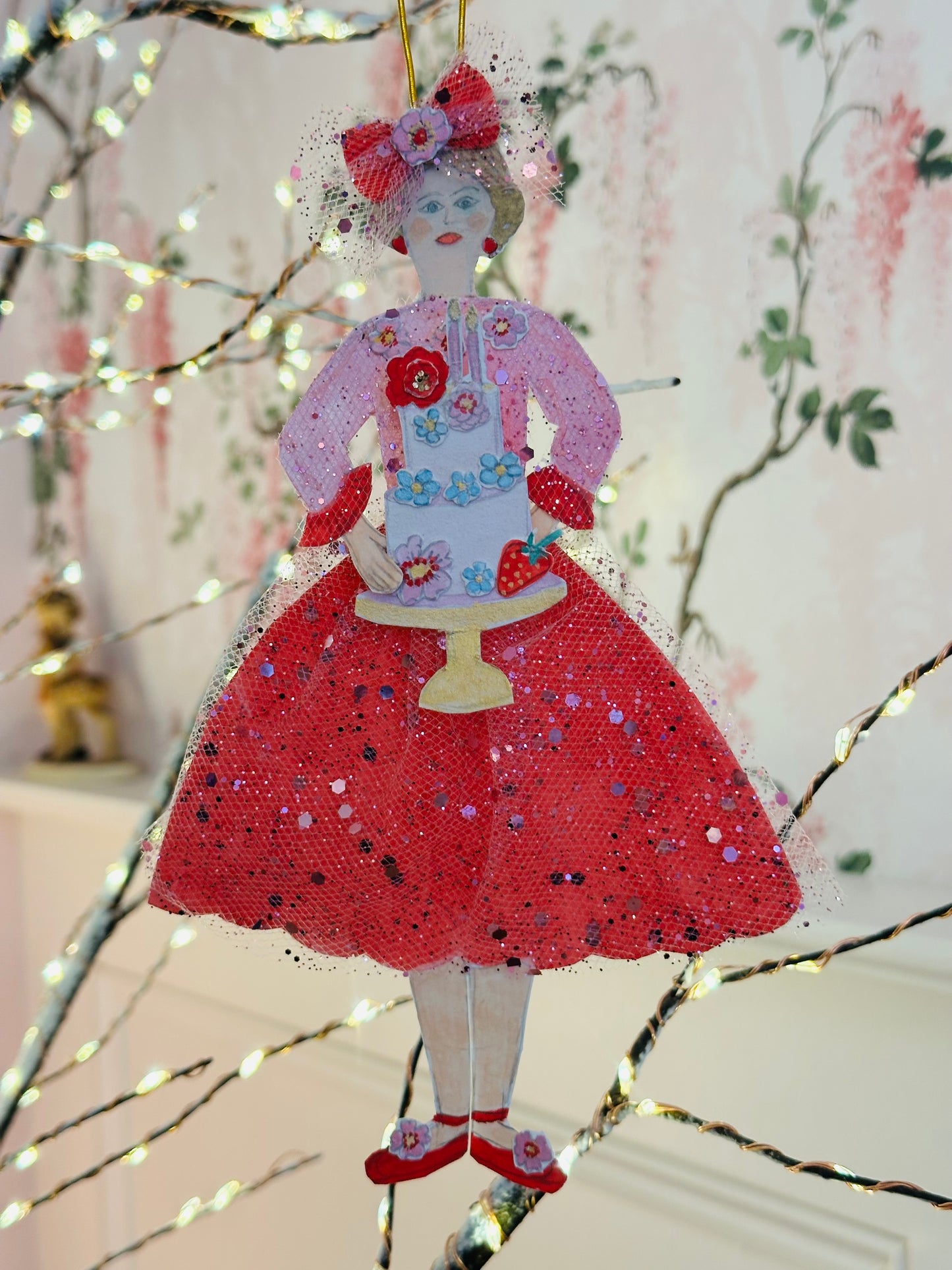 Vintage Style Paper Doll