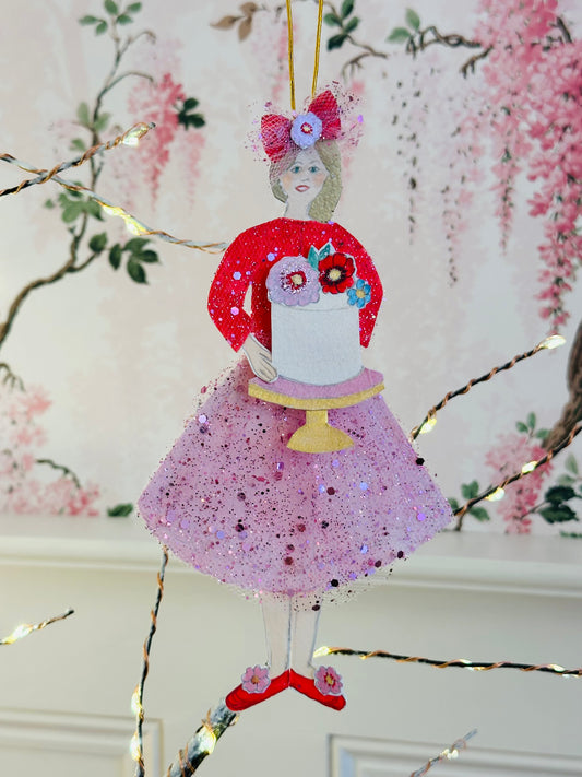 Vintage Style Paper Doll