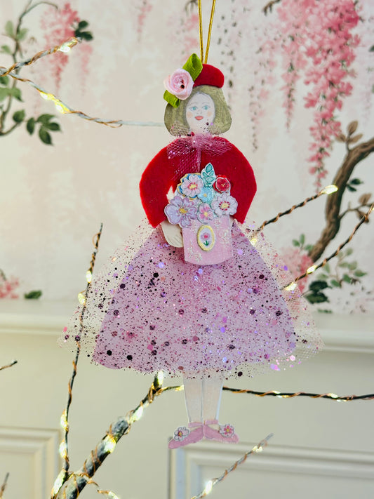 Vintage Style Paper Doll