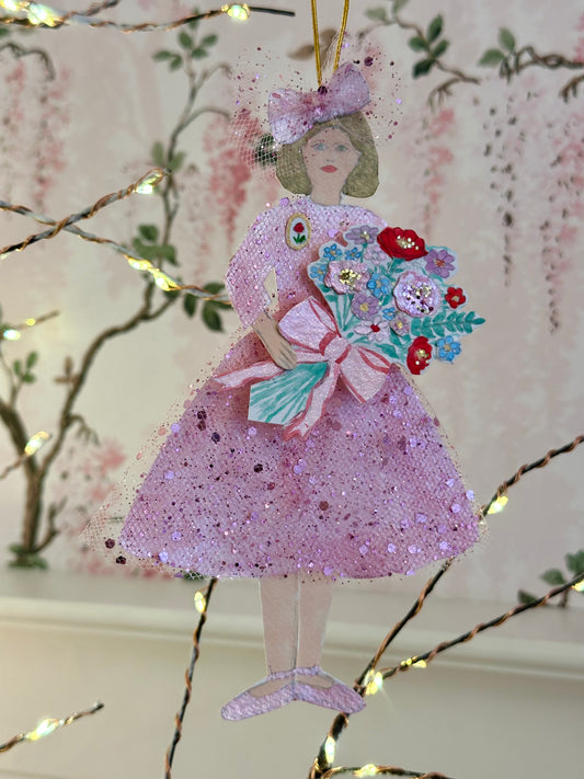 Vintage Style Paper Doll