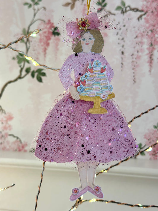 Vintage Style Paper Doll