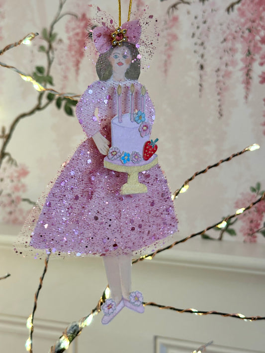 Vintage Style Paper Doll