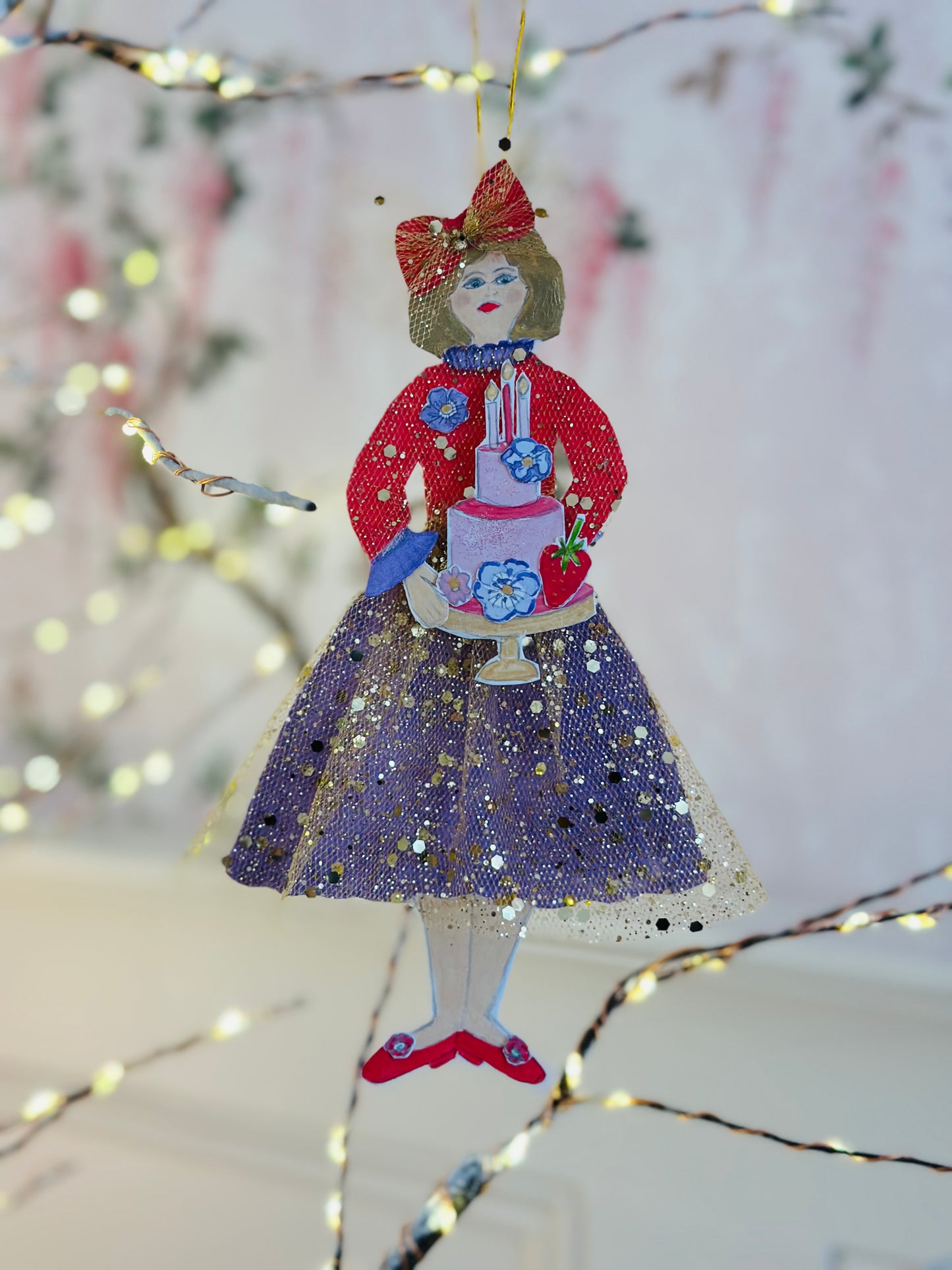 Vintage Style Paper Doll