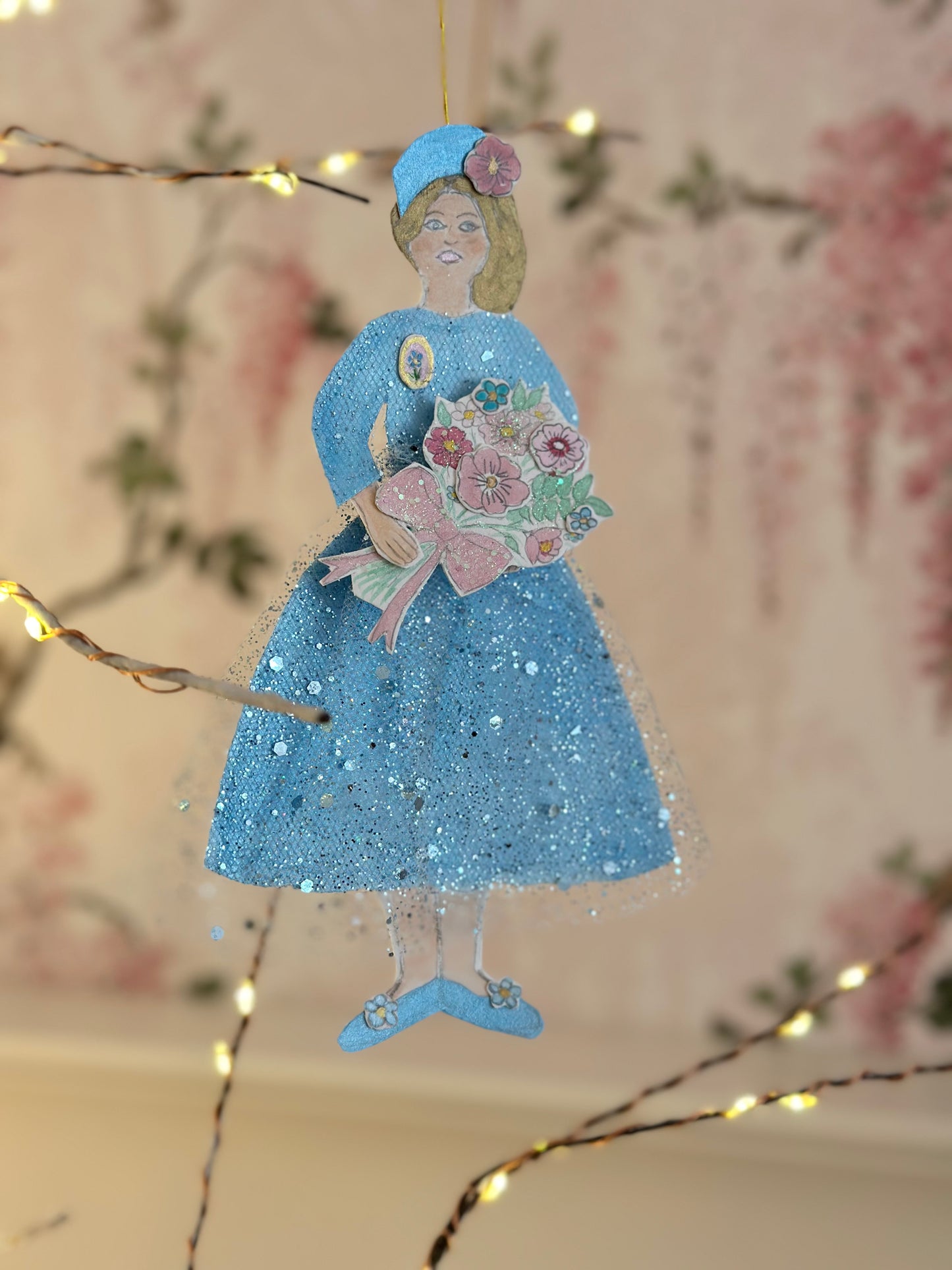 Vintage Style Paper Doll