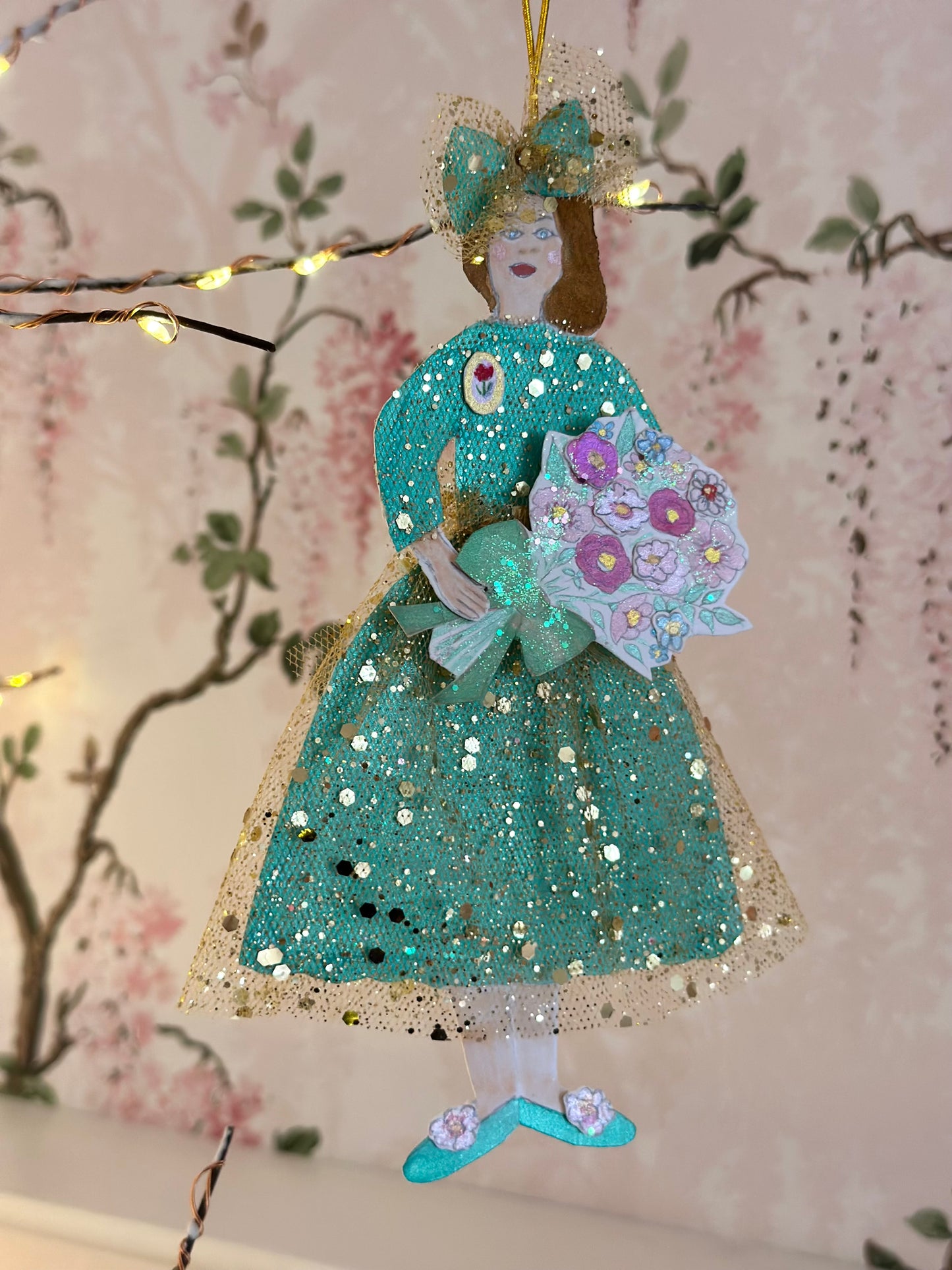 Vintage Style Paper Doll