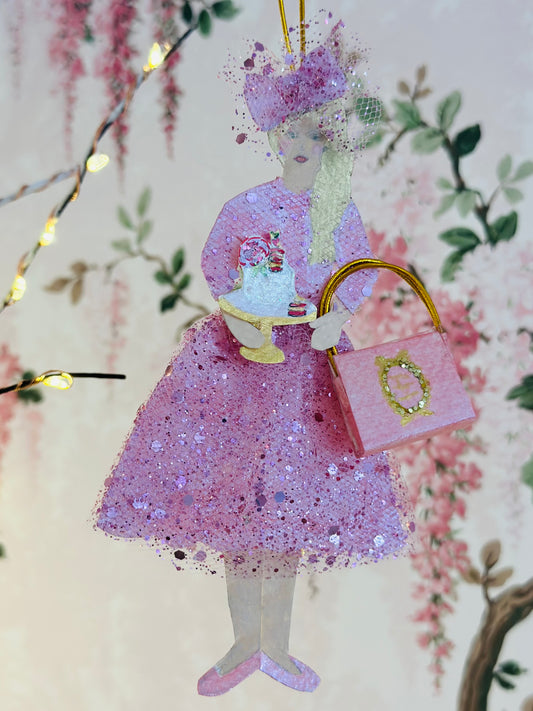 Vintage Style Paper Doll