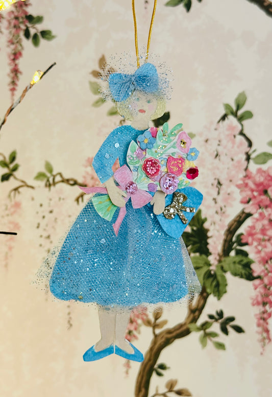 Vintage Style Paper Doll