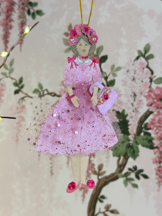 Vintage Style Paper Doll
