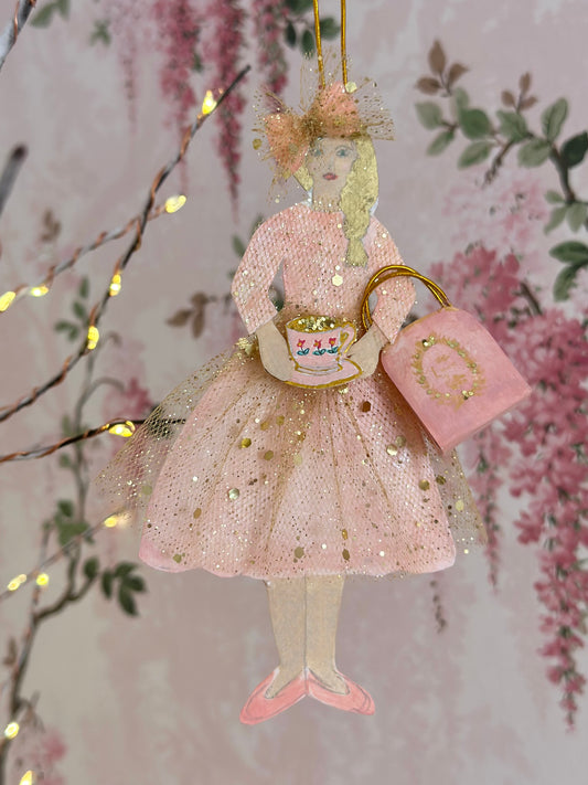Vintage Style Paper Doll