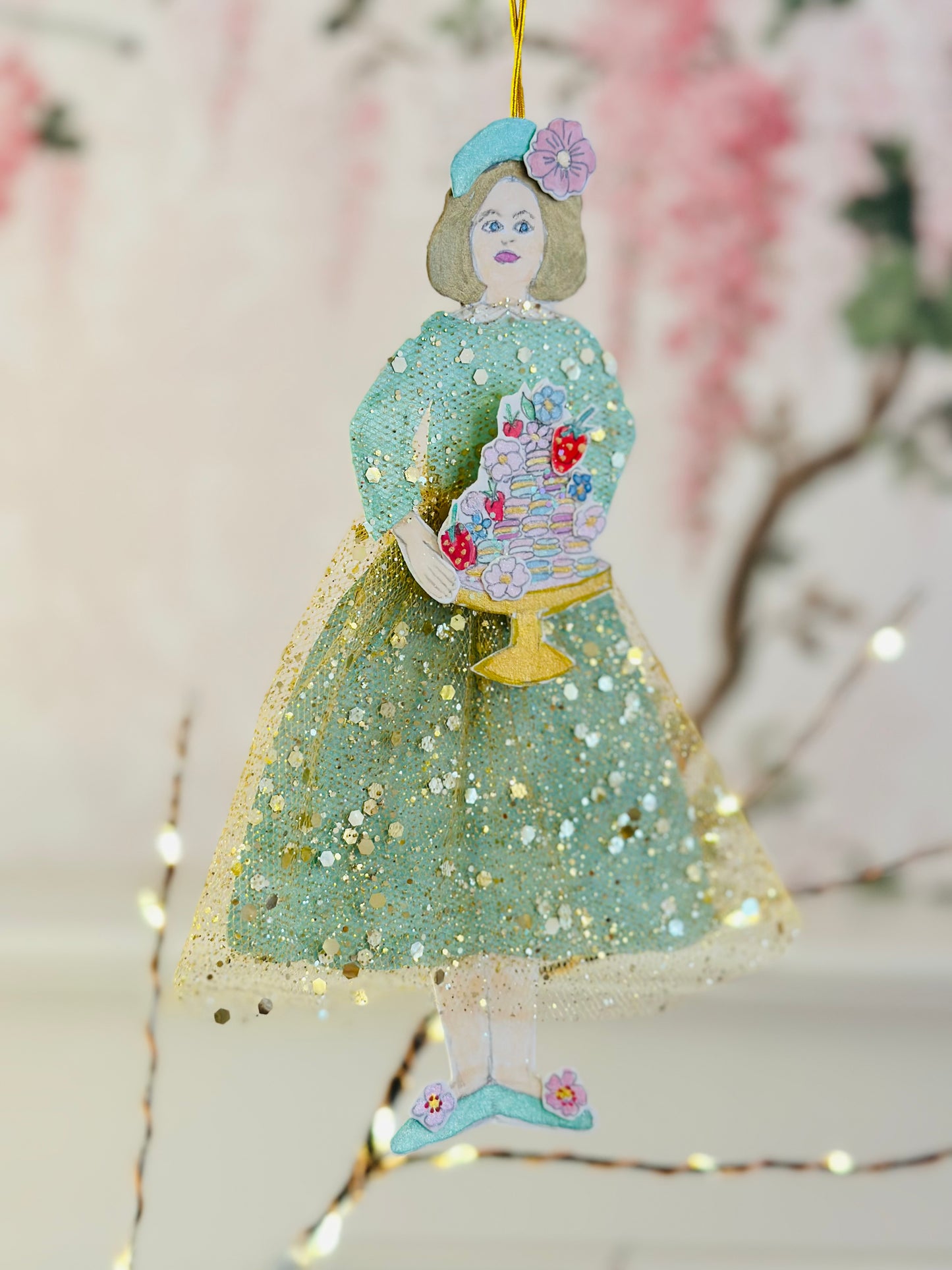 Vintage Style Paper Doll