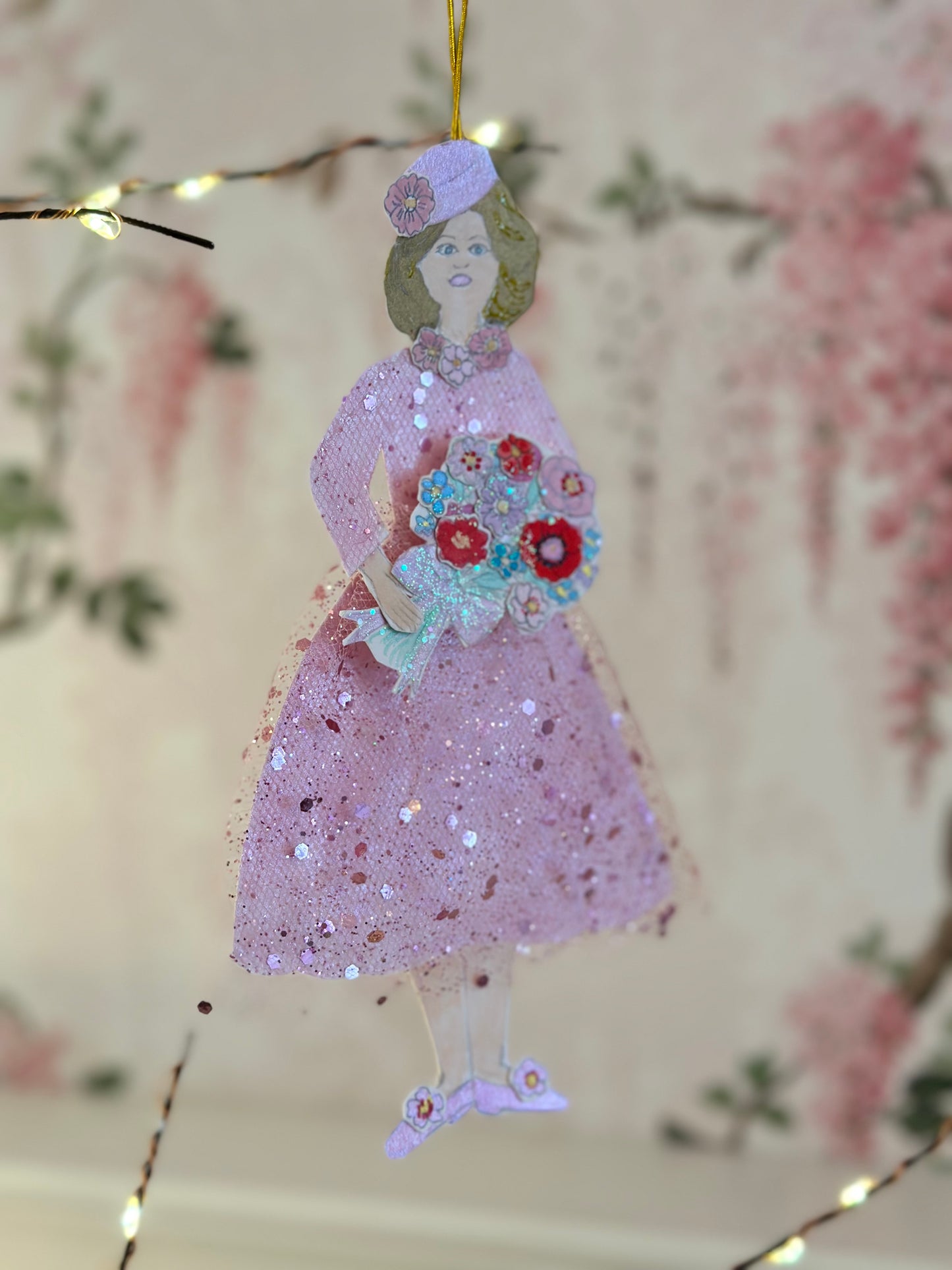 Vintage Style Paper Doll