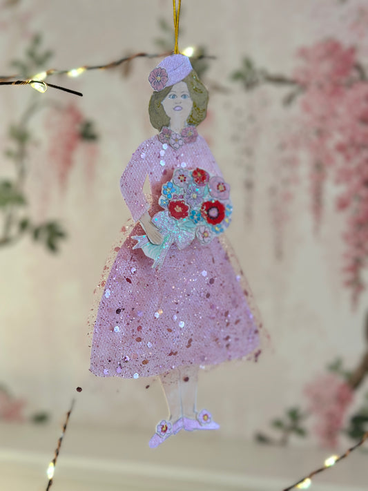 Vintage Style Paper Doll