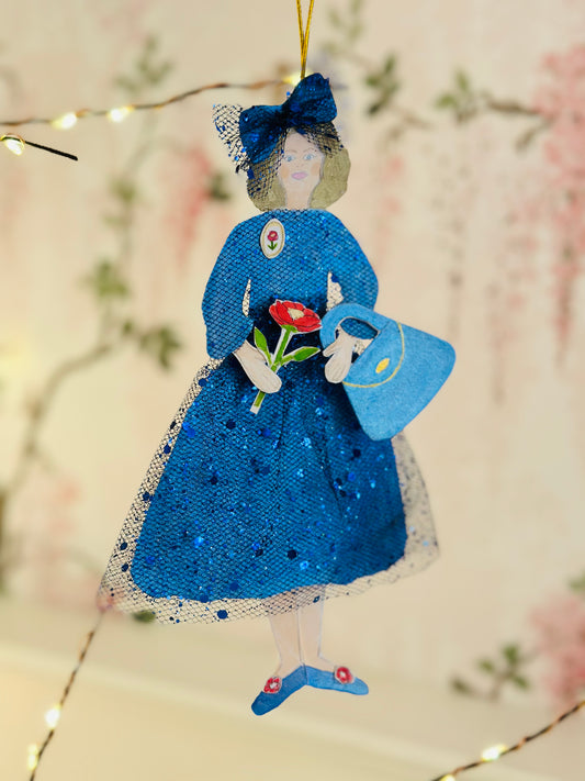 Vintage Style Paper Doll