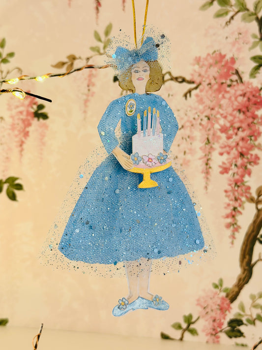 Vintage Style Paper Doll