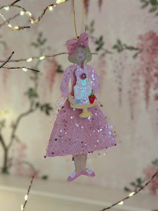 Vintage Style Paper Doll